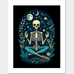 Spiritual Skeleton Posters and Art